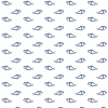 Τραπεζομάντηλο Fedra 100x100 Λευκό Ψάρι Μπλε, Συσκ. 200τεμ. 10-FE-7001, PAPERQ