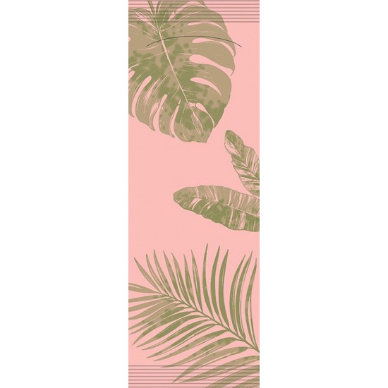 Θήκη Μαχαιροπήρουνων Χάρτινη Plain Floral Ροζ Smile Slim Line 8.5x25εκ. Συσκ. 500 Τεμ. 32-PS1180, PAPERQ