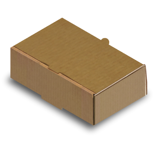 Κουτί Κράφτ 2Φυλλο Plastic Free , 16εκ , Συσκ. 100τμχ, 81-0401, PAPERQ