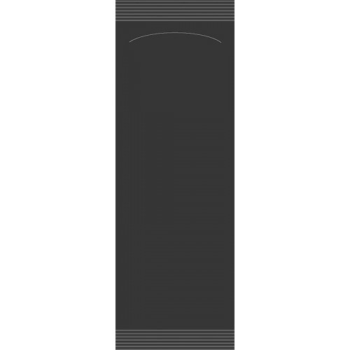 Θήκη Μαχαιροπήρουνων Μαύρη Χάρτινη Plain Smile Slim Line 8.5x25εκ. Συσκ. 500 Τεμ. 32-PS1188, PAPERQ