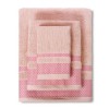 Σετ 3 Τεμ. Πετσέτες Alvor Old Rose Βαμβακερές Premium,  02.520.10, CRYSPO TRIO