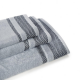 Σετ 3 Τεμ. Πετσέτες Alvor Grey Βαμβακερές Premium,  02.521.10, CRYSPO TRIO