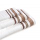 Σετ 3 Τεμ. Πετσέτες  Plade Beige Βαμβακερές Premium,  02.531.10, CRYSPO TRIO