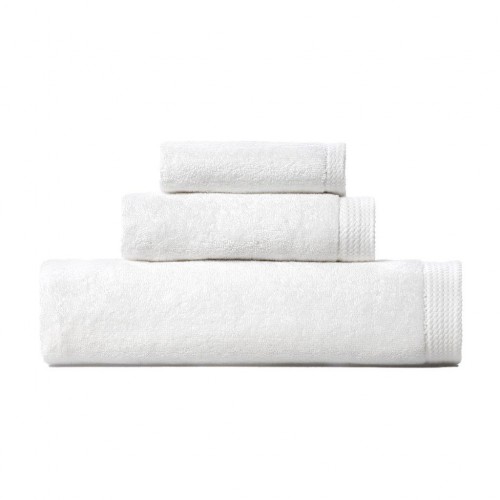 Πετσέτα Σώματος Βαμβακερή Λευκή 90x150εκ. Premium, 02.100.05, CRYSPO TRIO