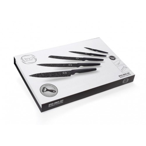 Μαχαίρια κουζίνας σετ 6 τμχ. Pro X, CRYSPO TRIO