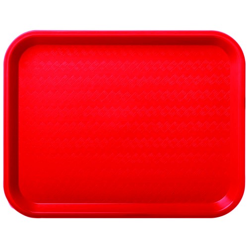 Δίσκος Πλαστικός Fast-Food. Κόκκινος 35x45εκ. 73-35452, GTSA