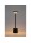 Φωτιστικό Επιτραπέζιο Επαναφορτιζόμενο Αφής, Υ:34cm , Discret WL308/Black, ORIANA FERELLI