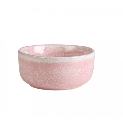 Μπωλ 13x6cm Stoneware Pink Reactive Glaze, 67-26113, GTSA