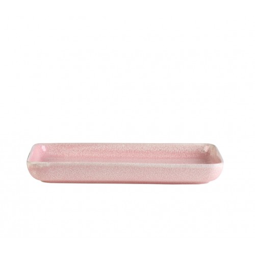 Πιατέλα Ορθογώνια 20.5x13.5cm Stoneware Pink Reactive Glaze, 67-26321 , GTSA