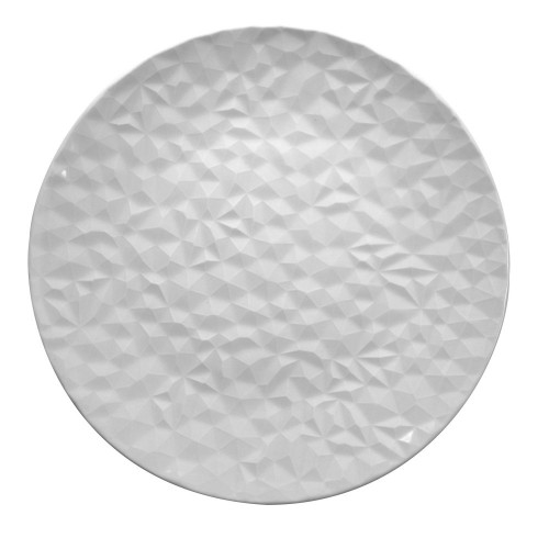Πιάτο Ρηχό 27εκ. Από Λευκή Πορσελάνη Αλουμινίου, Hesperis, 67-HE3270 , LE COQ PORCELAIN 