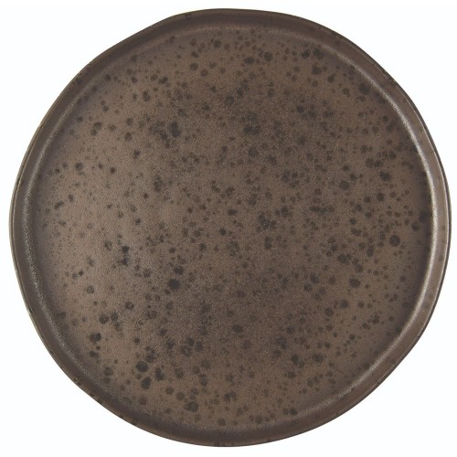 Πιάτο Επίπεδο 26,5εκ. Stoneware, Phobos Marrone, 67-PHOMA3265, LE COQ PORCELAINE