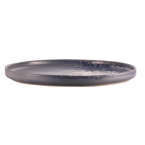 Πιάτο Επίπεδο 20,5εκ. Stoneware, Phobos Grey Blue, 67-PHOGB2205,LE COQ PORCELAINE