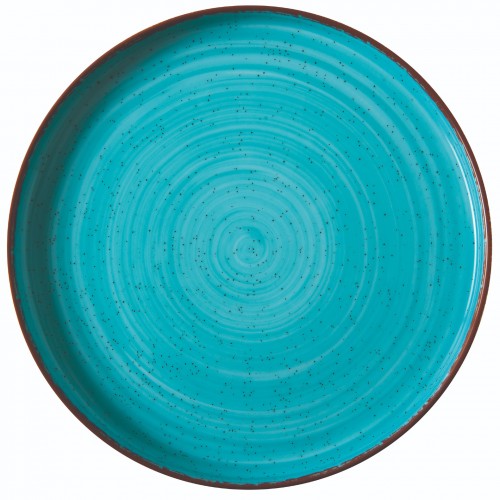 Πιάτο Επίπεδο Γαλάζιο, 30 εκ. Πορσελάνης, Tiffany, 66-7530, GTSA