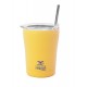 Ποτήρι Θερμός 350ml Coffee Mug Save The Aegean, Pineapple Yellow, 01-12458, ESTIA