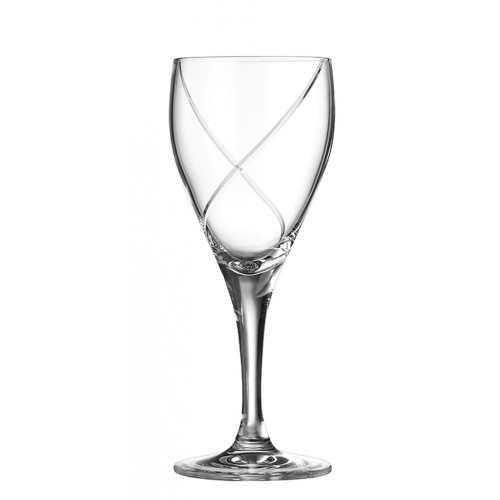 Σετ 6 Ποτήρια Κρασιού Κολωνάτα Κρυστάλλινα 290ml, 07.0169.002, Rona, CAPOLAVORO