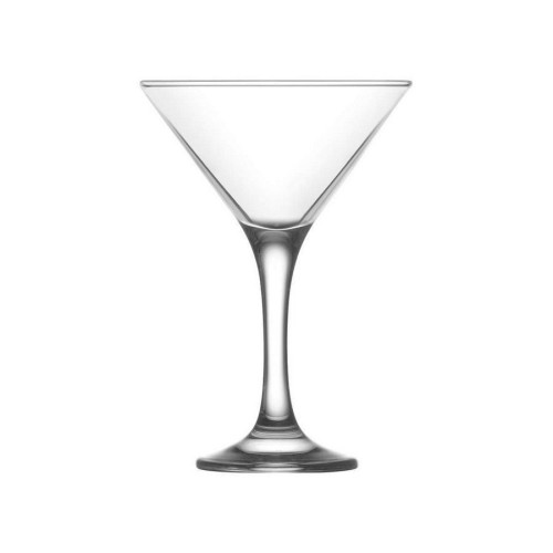 Ποτήρι Κολονάτο Martini, Γυάλινο Διάφανο 175cc Misket, LVMIS58618Z, LAV