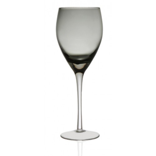 Γυάλινο Ποτήρι Κρασιού Με Πόδι 270ml, Irid Smoke, 52.013.54, CRYSPO TRIO
