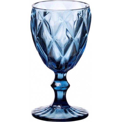 Ποτήρι Κρασιού Μ.Π. Μπλε, 22cl, Kare, CRYSPO TRIO