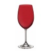 Κόκκινο Ποτήρι Κρασιού Κρυστάλλινο 350ml, Σετ 6 Τεμ. Sylvia Red, CTB4S4157235, BOHEMIA