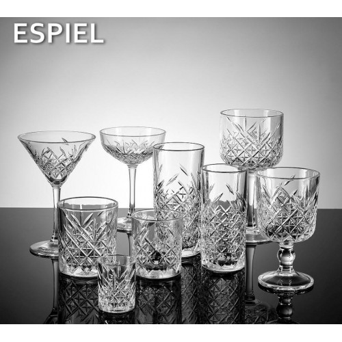 Γυάλινο Ποτήρι Cocktail 550cc Σετ.12τεμ. Timeless SP440237K12, ESPIEL