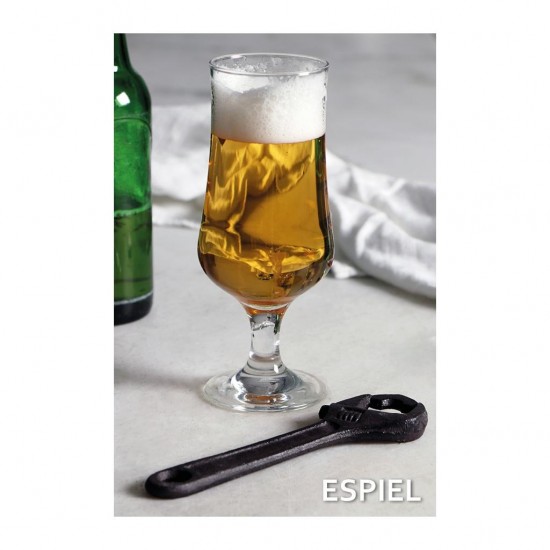 Γυάλινο Ποτήρι Μπύρας Διάφανο Με Πόδι 385cc, TULIPE, SP44169G6, PASABAHCE